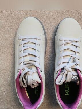 Kuru Roam Classic Court Womens Size 9 Gray Athletic Leather Shoes Sneakers